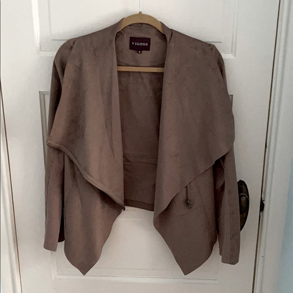 Brown/ Taupe blazer. Never worn!!!